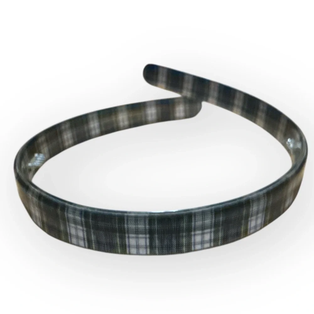 Vintage blue plaid
